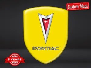 Pontiac Logos Vehículos Todos Resistentes Alta Calidad Profesional